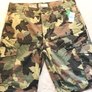LRG Camouflage Cargo Shorts size 36